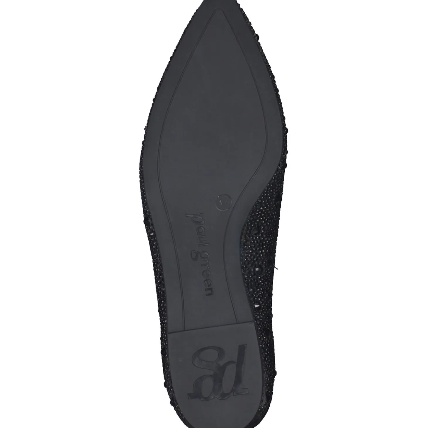 Paul Green 1081, Ballerinas, Damen, BLACK