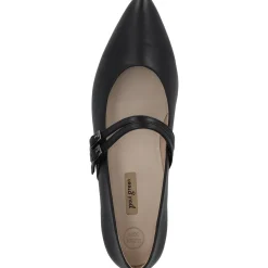 Paul Green 1022, Ballerinas, Damen, Schwarz