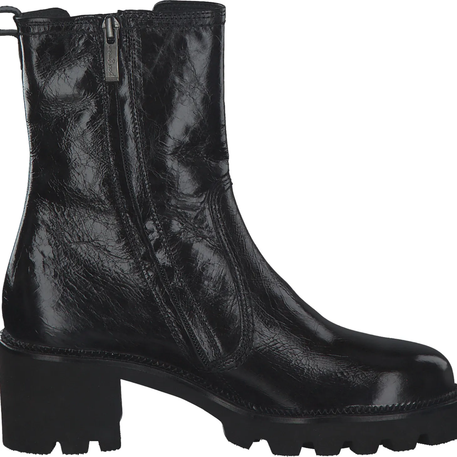 Paul Green 9908, Chelsea Boots, Damen, Schwarz