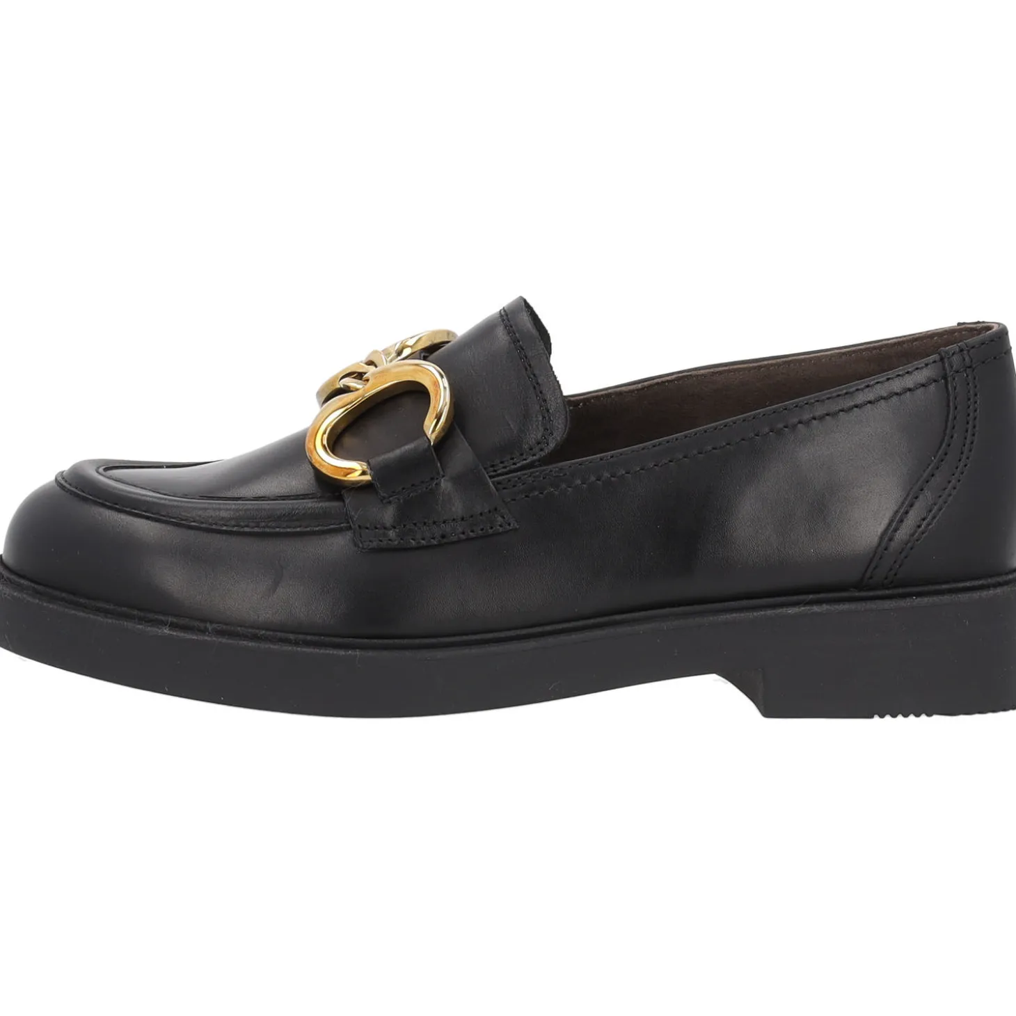 Paul Green 1008, Mokassins, Damen, Schwarz/Gold