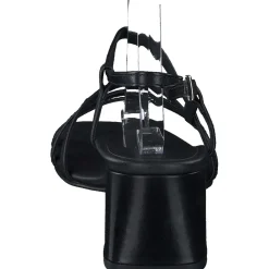 Paul Green 6042, Plateau-Sandaletten, Damen, black