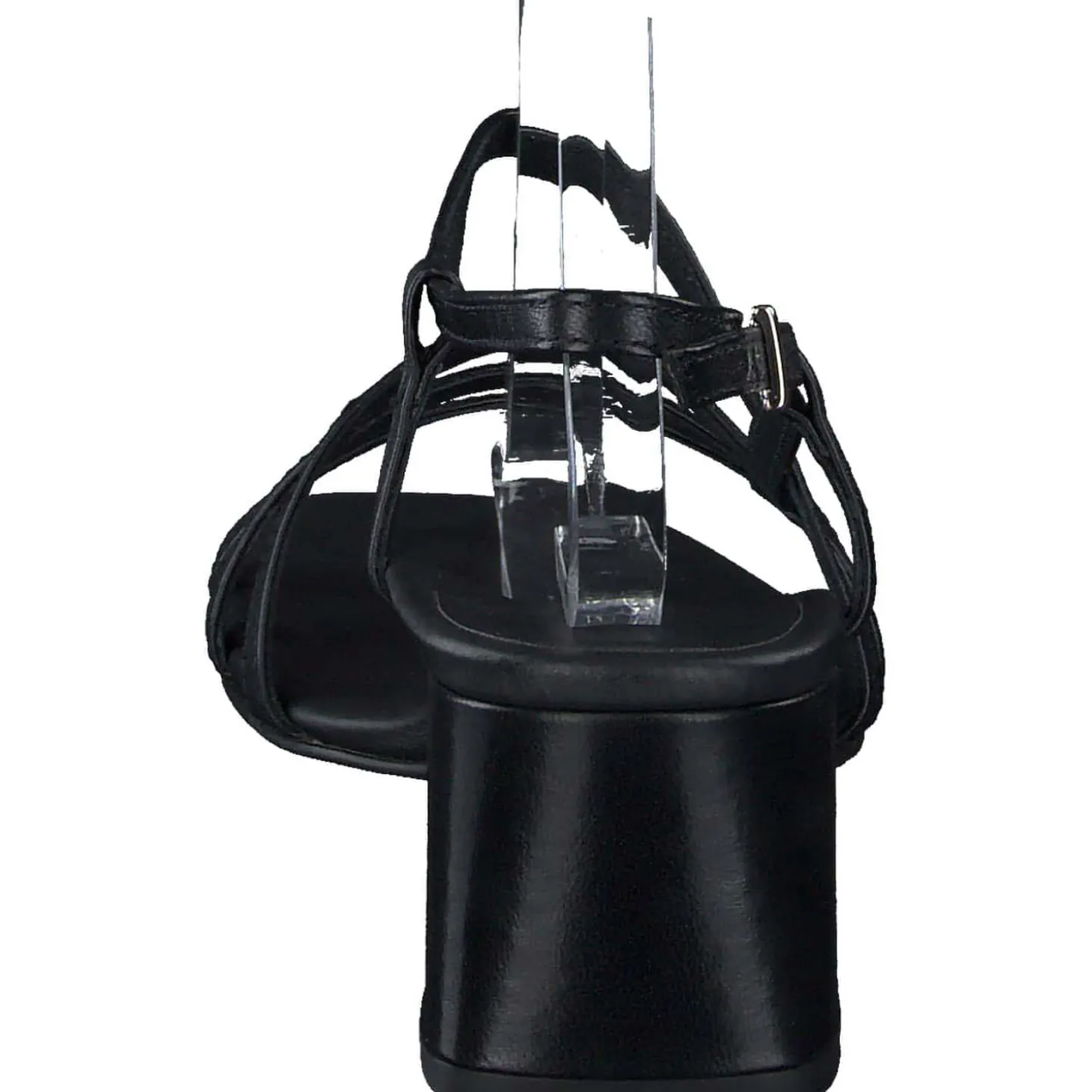 Paul Green 6042, Plateau-Sandaletten, Damen, black