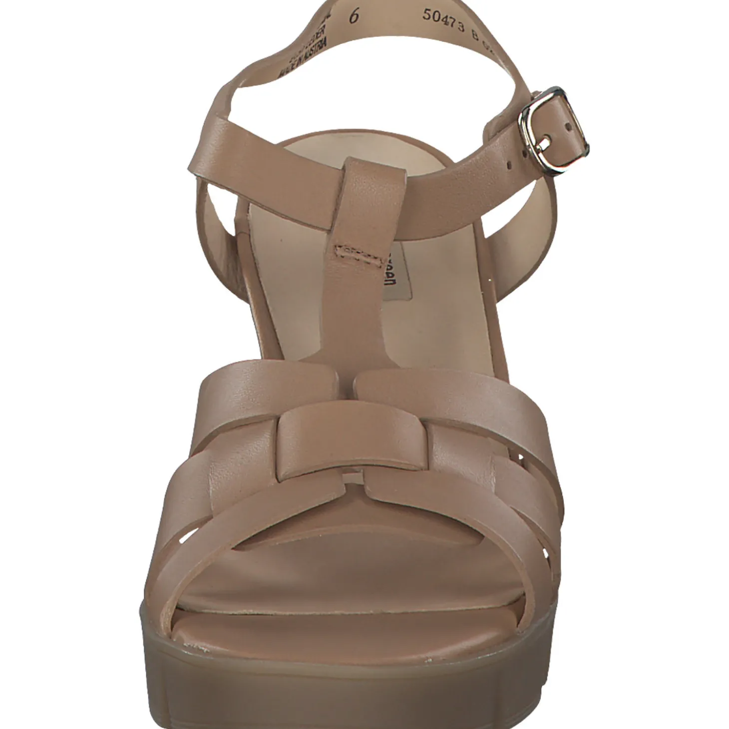 Paul Green 7907, Plateau-Sandaletten, Damen, desert