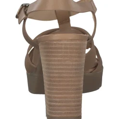 Paul Green 7907, Plateau-Sandaletten, Damen, desert