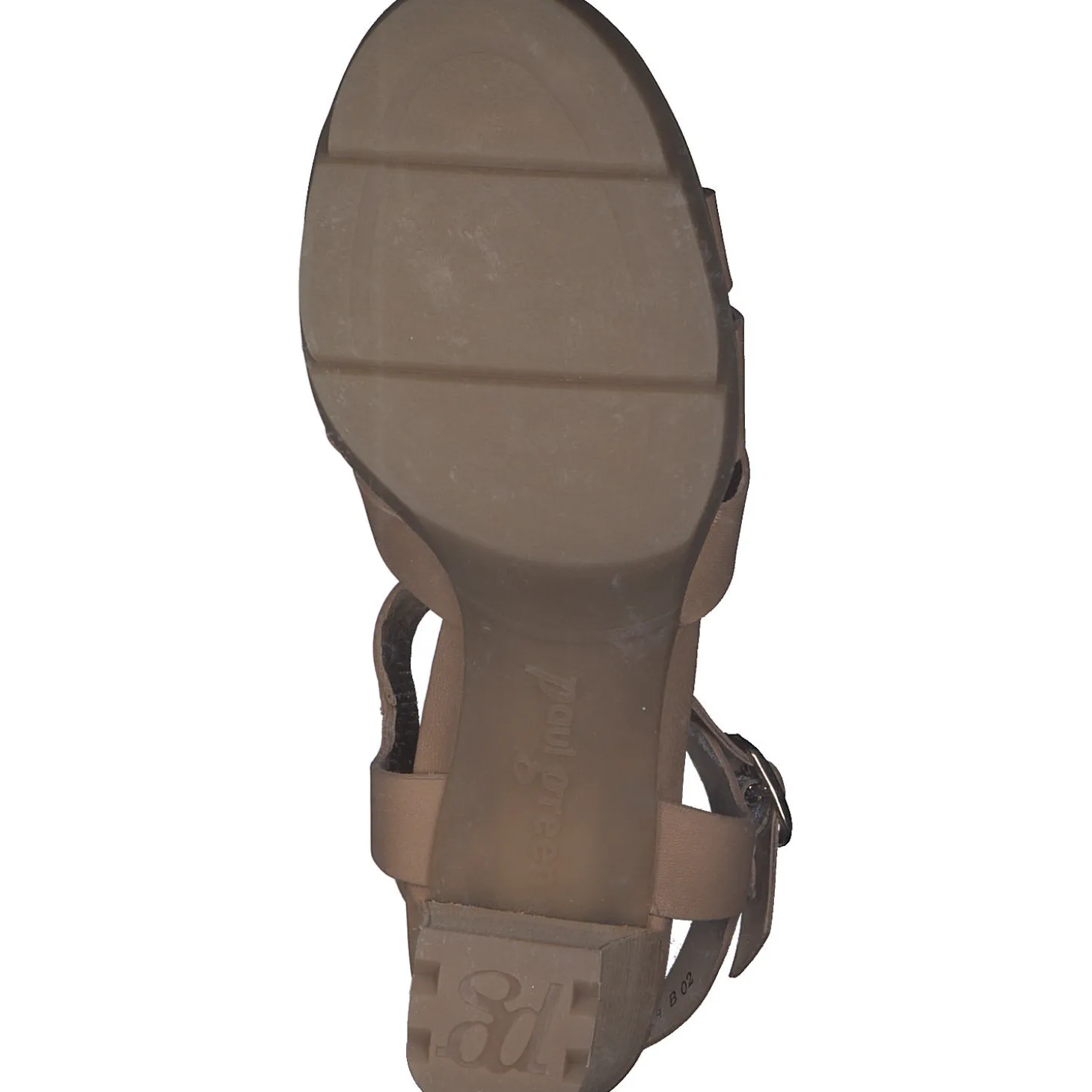 Paul Green 7907, Plateau-Sandaletten, Damen, desert