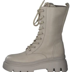 Paul Green 9090, Schnürstiefel, Damen, Beige