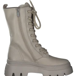 Paul Green 9090, Schnürstiefel, Damen, Beige