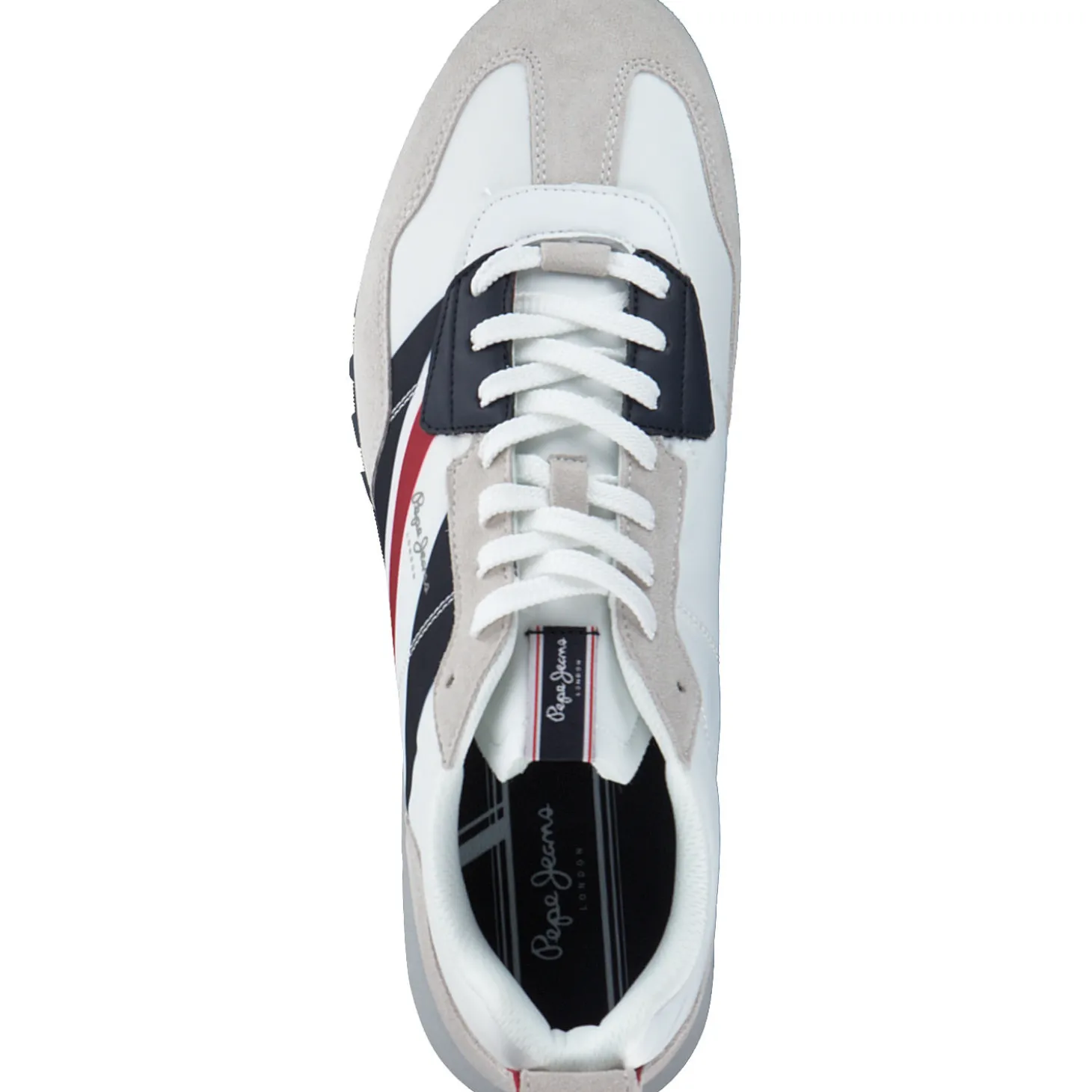 Pepe Jeans PMS30944, Schnürschuhe, Herren, white