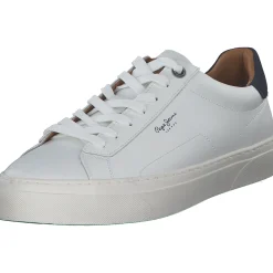 Pepe Jeans PMS30930, Schnürschuhe, Herren, white