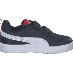 Puma 310252/003 Courtflex V3 V Inf puma navy/puma white-puma red, Sportliche Slipper, Kinder, puma n