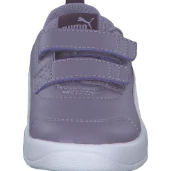 Puma 310252/004 Courtflex V3 V, Sportliche Slipper, Kinder, pale plum-puma white