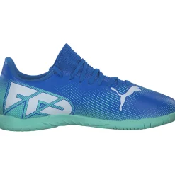 Puma 107952/001 Future 7 Play IT Jr., Sportschuhe, Kinder, HYPERLINK BLUE-MINT-PUMA WHITE