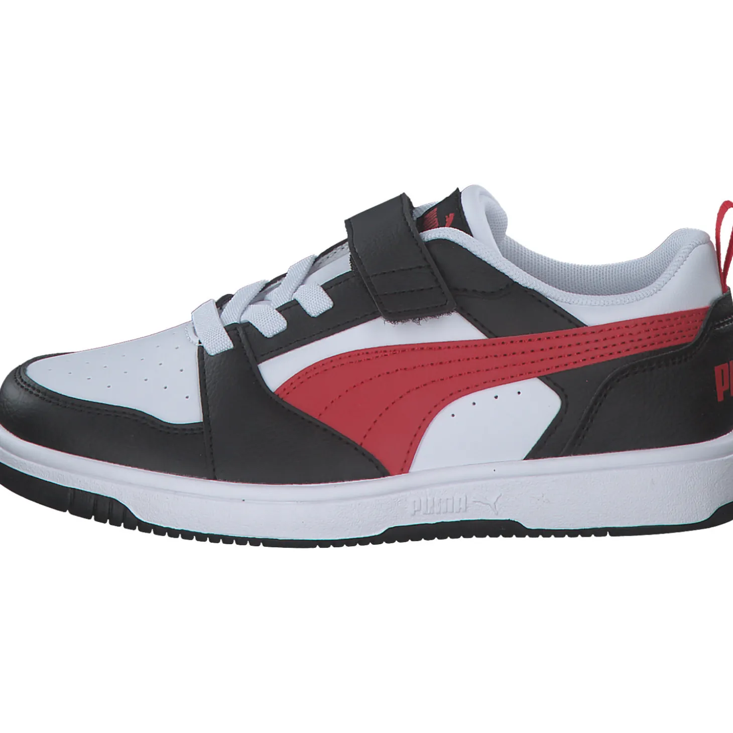 Puma 397419/004 Rebound V6 Lo AC+PS, Slipper (Kinder), Kinder, puma white-for all time red-pu