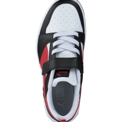 Puma 397419/004 Rebound V6 Lo AC+PS, Slipper (Kinder), Kinder, puma white-for all time red-pu
