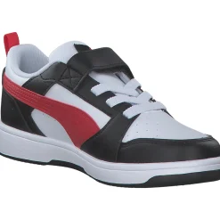 Puma 397419/004 Rebound V6 Lo AC+PS, Slipper (Kinder), Kinder, puma white-for all time red-pu
