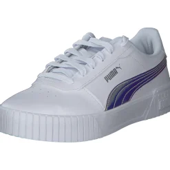 Puma Carina 2.0 Holo Jr. 387985, Sneakers, Damen, puma white/puma silver