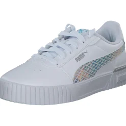 Puma Carina 2.0 Mermaid Jr. 389742, Schnürschuhe, Damen, puma white/hero blue/puma silv