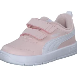 Puma Courtflex V3 V Inf 310252, Sportliche Slipper, Kinder, Rot