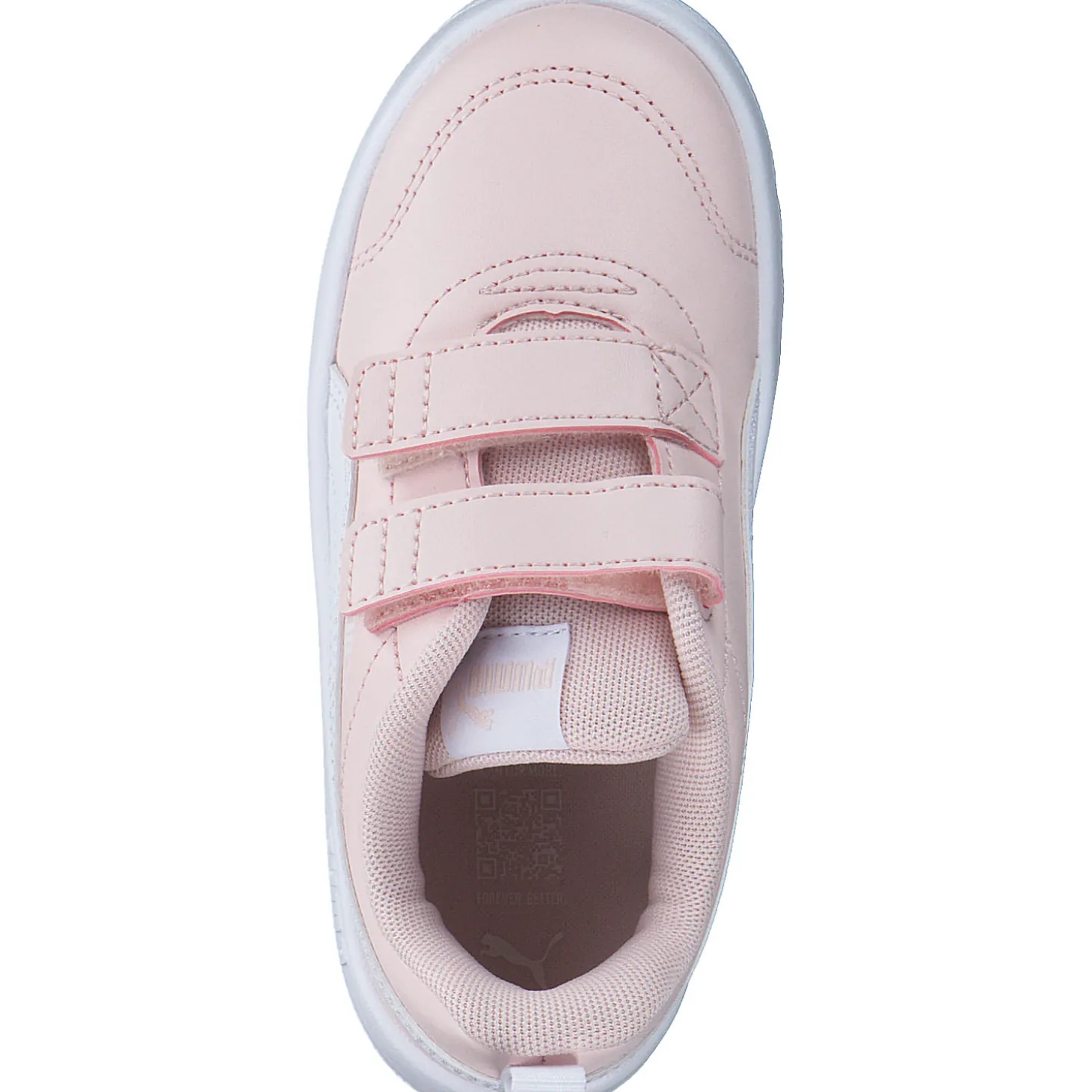 Puma Courtflex V3 V Inf 310252, Sportliche Slipper, Kinder, Rot