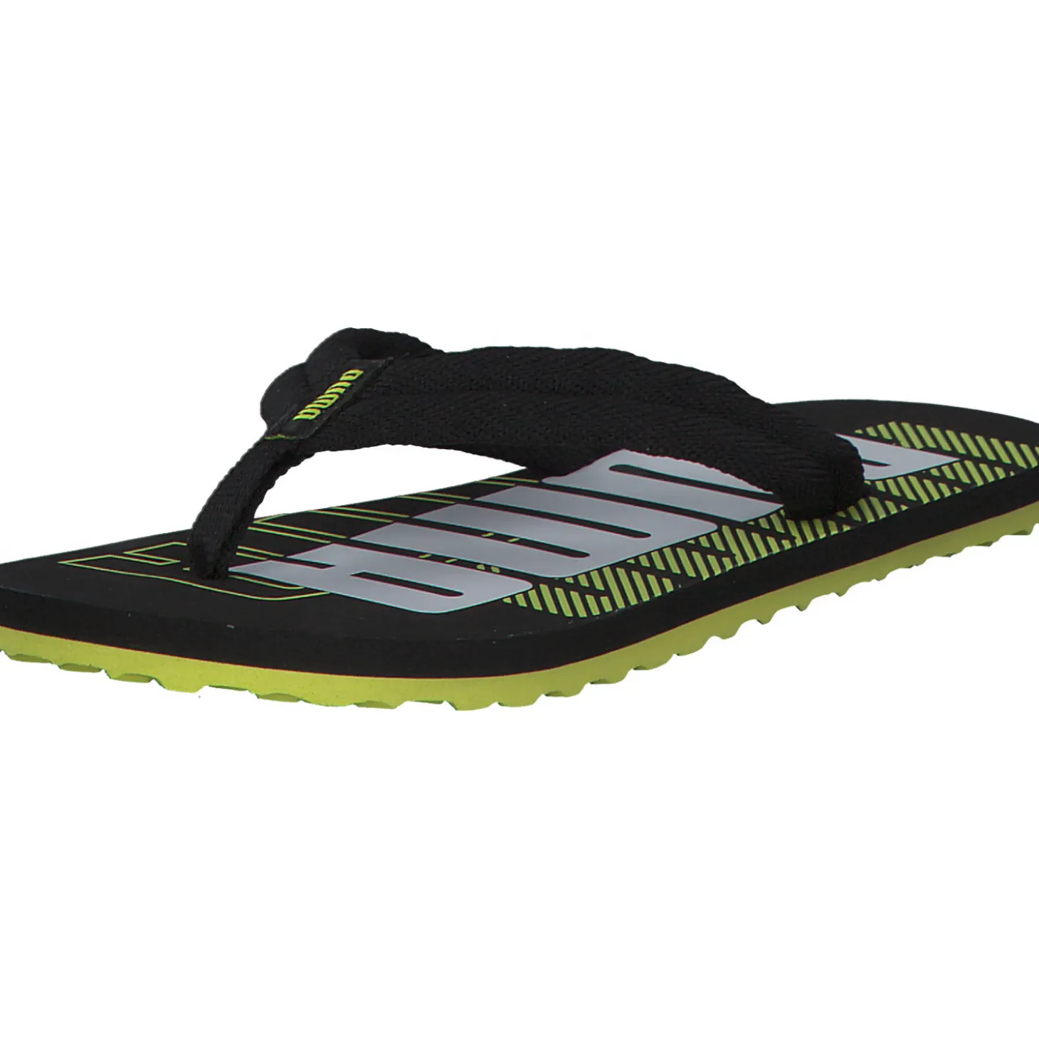 Puma Epic Flip v2 Power PS 384709, Zehentrenner, Kinder, Schwarz Gelb