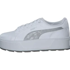 Puma Karmen Space Metallics 389396, Schnürschuhe, Damen, white/matte silver