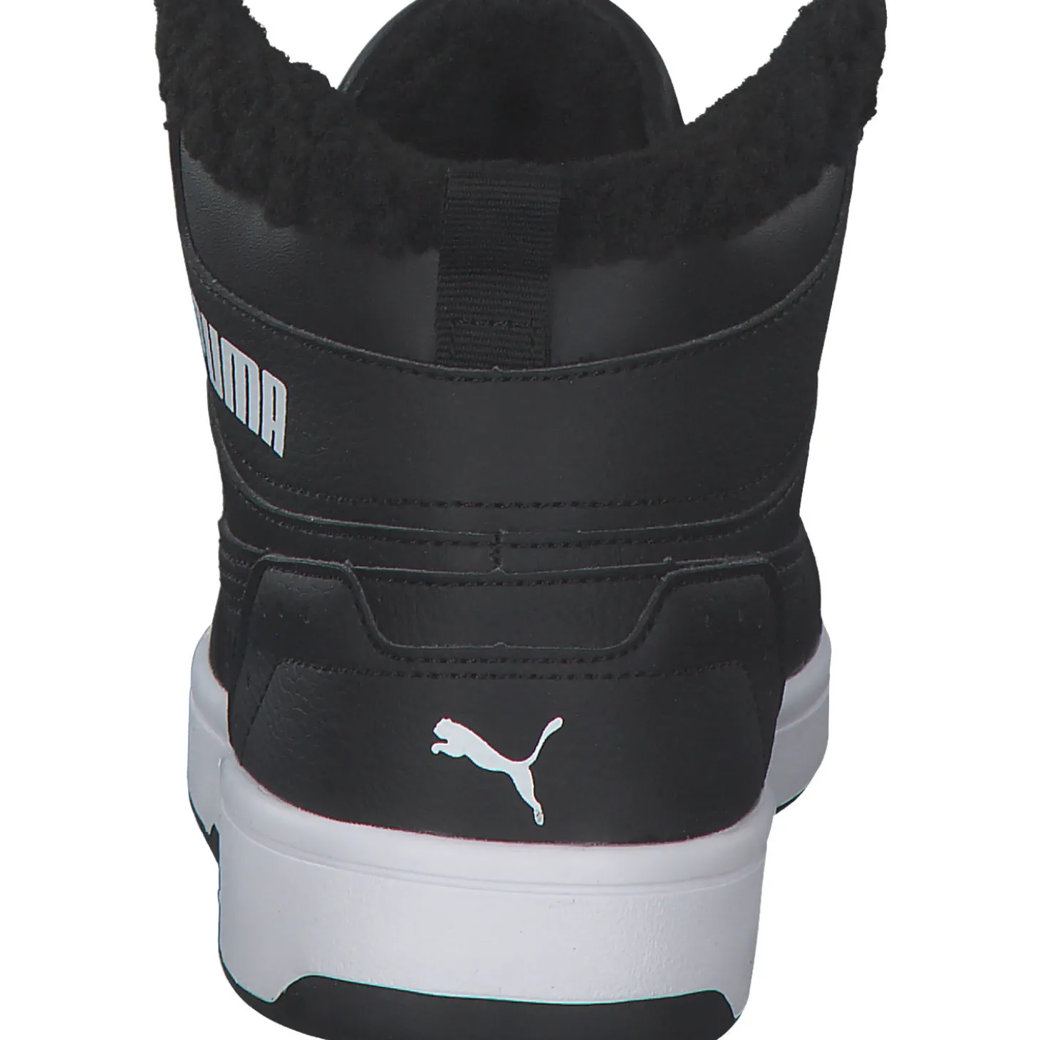 Puma Rebound Joy Fur Jr. 375477, Sneakers High, Kinder, Schwarz