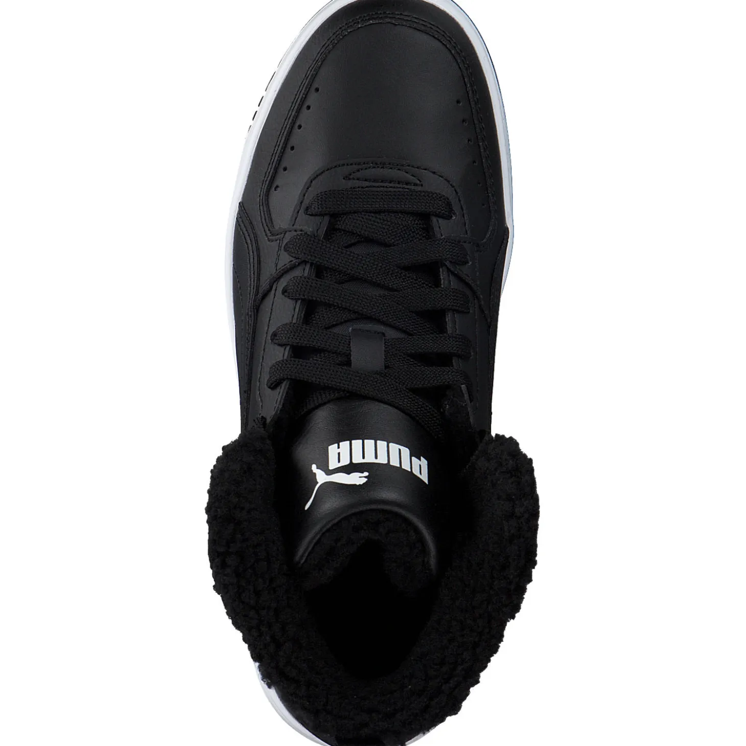 Puma Rebound Joy Fur Jr. 375477, Sneakers High, Kinder, Schwarz