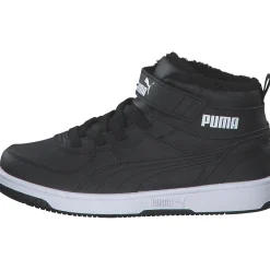 Puma Rebound Joy Fur PS 375479, Sneakers Low, Kinder, PUMA Black-PUMA White