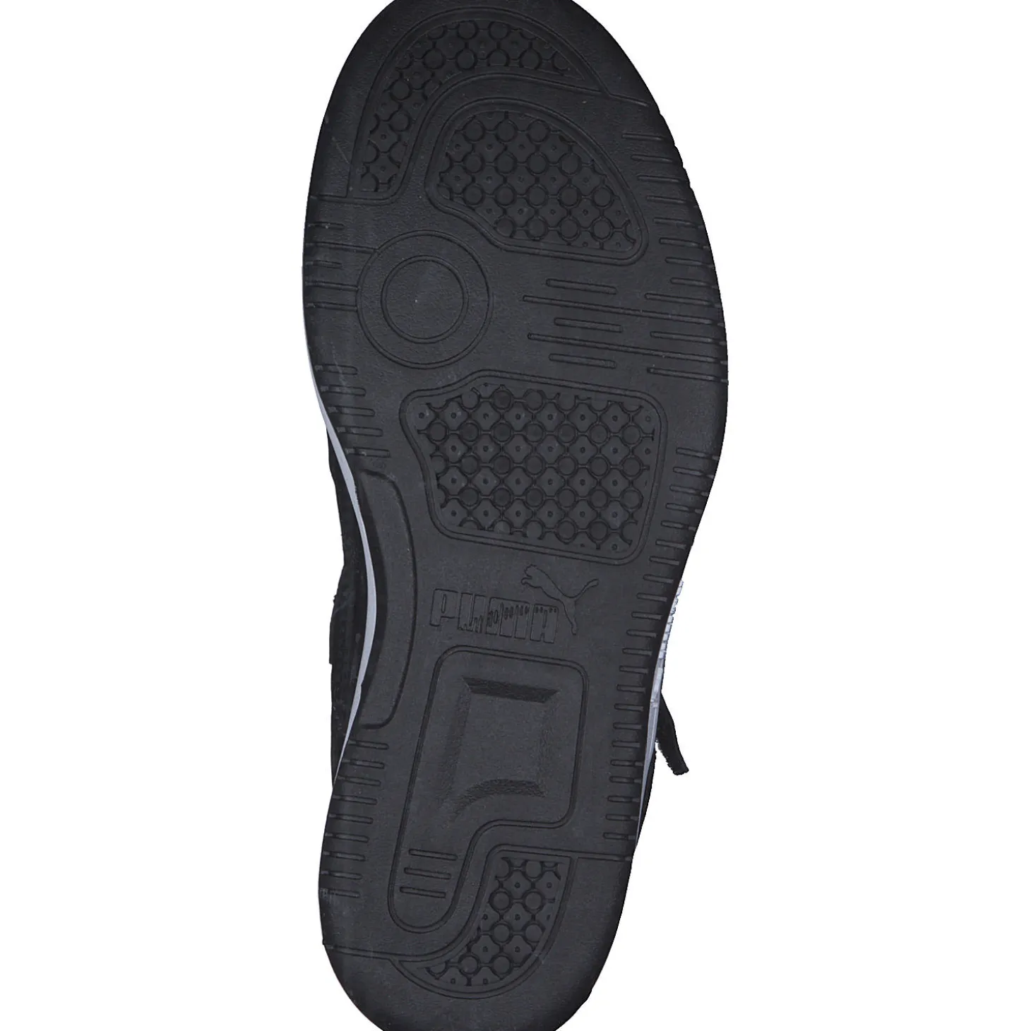 Puma Rebound Joy Fur PS 375479, Sneakers Low, Kinder, PUMA Black-PUMA White