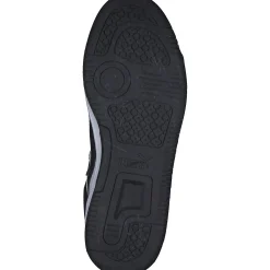 Puma Rebound v6 Mid Jr. 393831, Stiefel, Schwarz