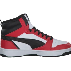 Puma Rebound v6 Mid Jr. 393831, Stiefel, Rot