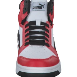 Puma Rebound v6 Mid Jr. 393831, Stiefel, Rot