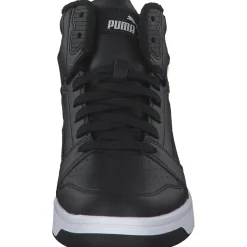 Puma Rebound v6 Mid Jr. 394685, Winterstiefel, Kinder, Grau (Shadow gray)