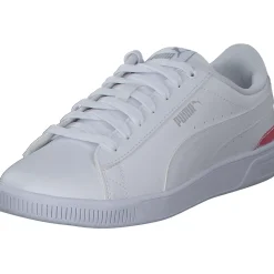 Puma Vikky V3 Holo Jr. 384698, Sneakers Low, Kinder, puma white/puma white