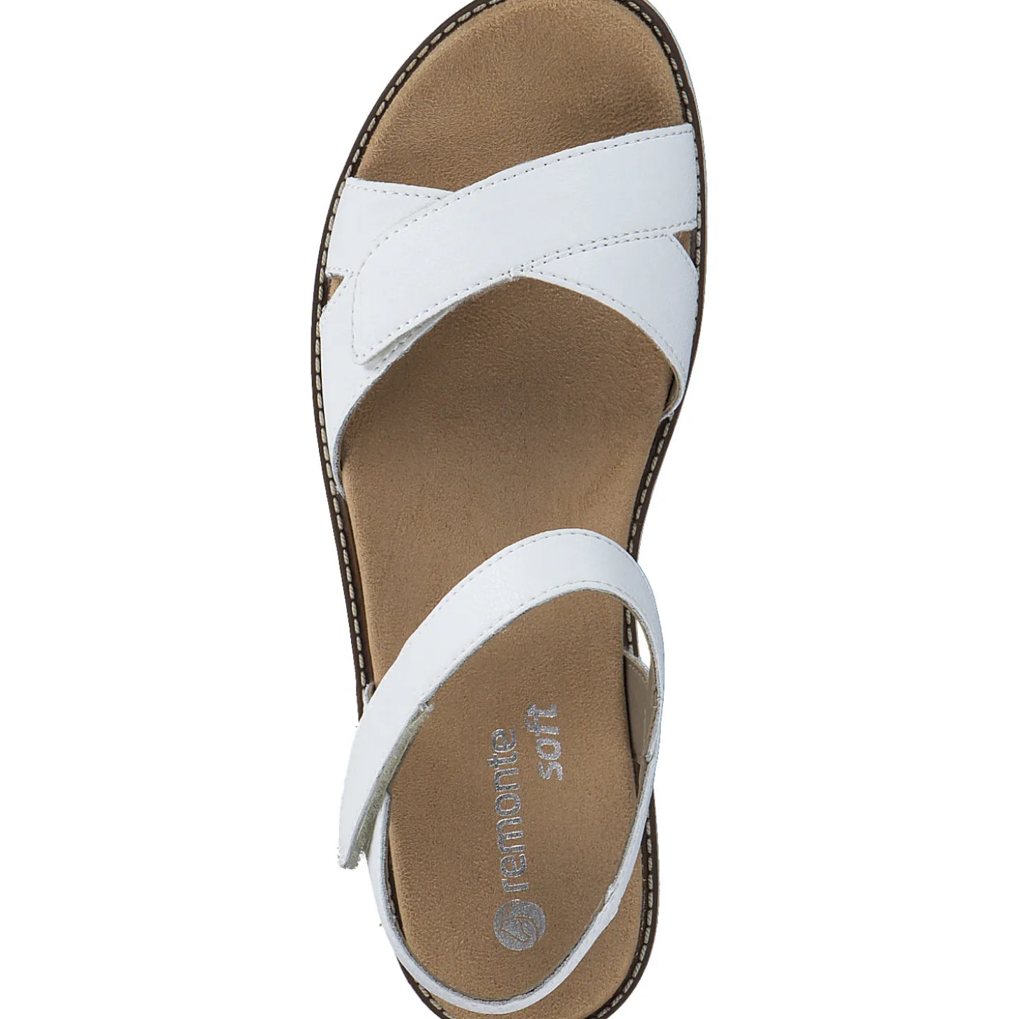 Remonte D2049, Keilsandaletten, Damen, Weiß