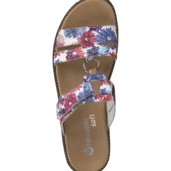 Remonte D2056, Pantoletten, Damen, Weiß