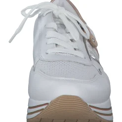 Remonte D1318, Schnürschuhe, Damen, weiss/argento/rosegold/weiss