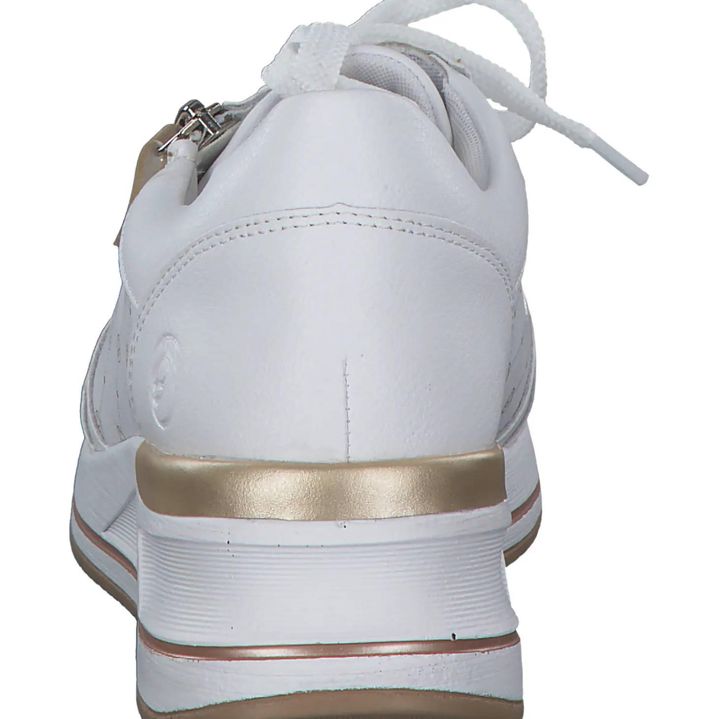 Remonte D3211, Schnürschuhe, Damen, weiss/weiss/alloy/lightgold