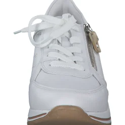 Remonte D3211, Schnürschuhe, Damen, weiss/weiss/alloy/lightgold