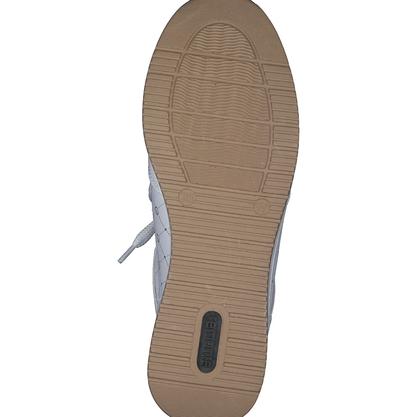 Remonte D3211, Schnürschuhe, Damen, weiss/weiss/alloy/lightgold