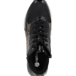 Remonte R2577, Schnürschuhe, Damen, Schwarz