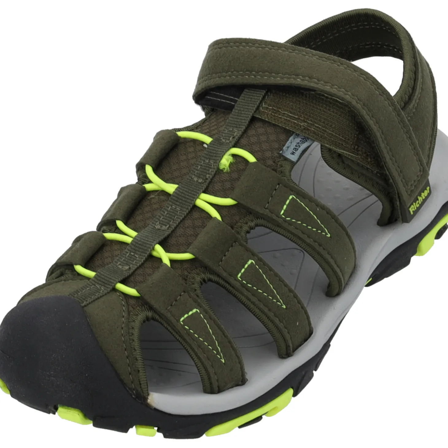 Richter 7151, Sandalen (Kinder), Kinder, Grün