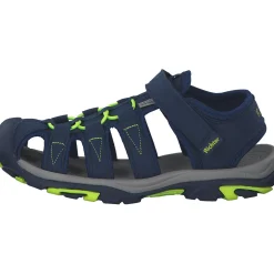 Richter 7151, Sandalen (Kinder), Kinder, nautia/blue/neonlime
