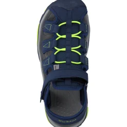 Richter 7151, Sandalen (Kinder), Kinder, nautia/blue/neonlime