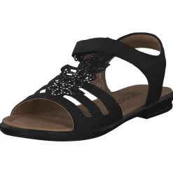 Ricosta Amira 7000502, Sandalen (Kinder), Kinder, Schwarz