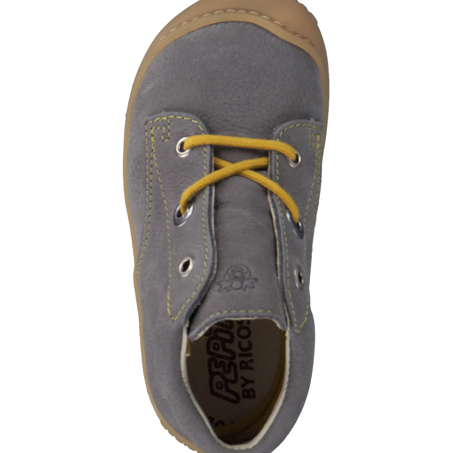 Ricosta Cory 1200103, Lauflernschuhe, Kinder, graphit/gelb
