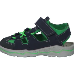 Ricosta Gery 2900302 M, Lauflernschuhe, Kinder, nautic/neongrün