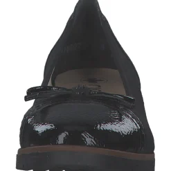 Rieker 45358, Ballerinas, Damen, black/schwarz