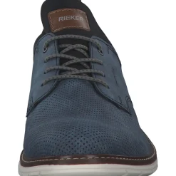 Rieker 14450, Business-Schnürschuhe, Herren, Blau