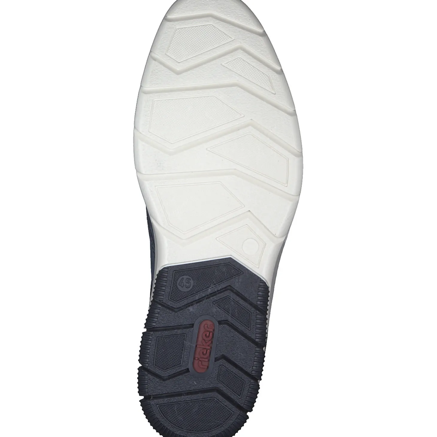 Rieker 14450, Business-Schnürschuhe, Herren, Blau